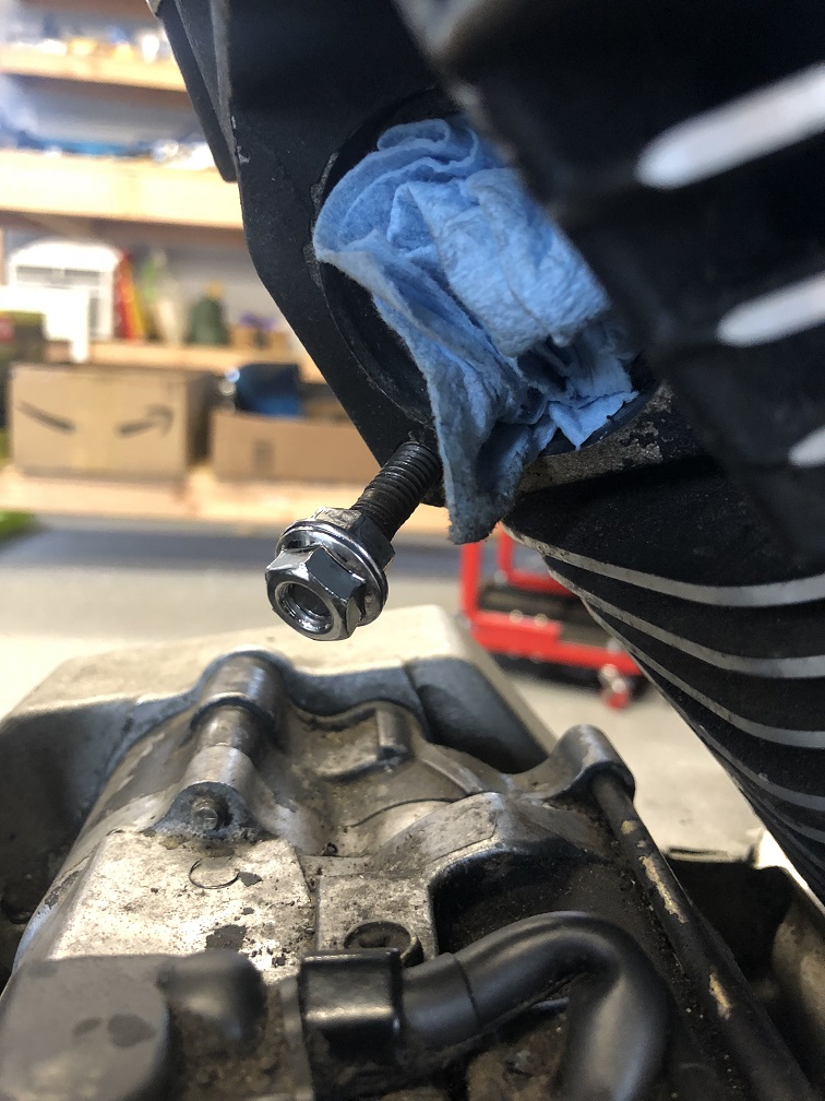 Replacing the Exhaust Studs Sportster Project