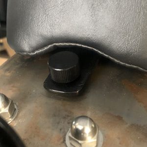 Rear seat mount screw