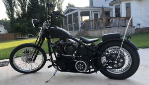 1992 Harley Davidson Evolution Powered Hardtail Garage Built Bike