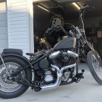 1992 Harley Davidson Evolution Powered Hardtail Garage Built Bike