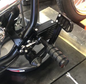 Foot controls - Rear Brake
