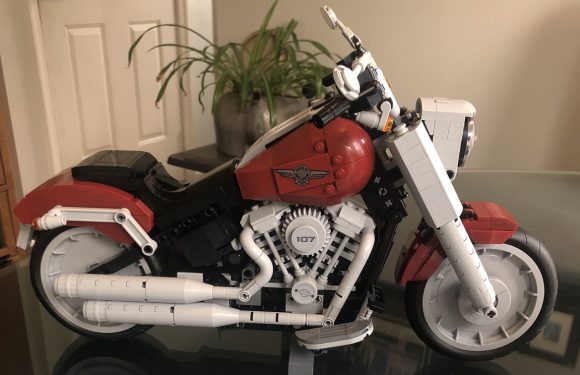 Lego Harley Davidson Fat Boy Build…