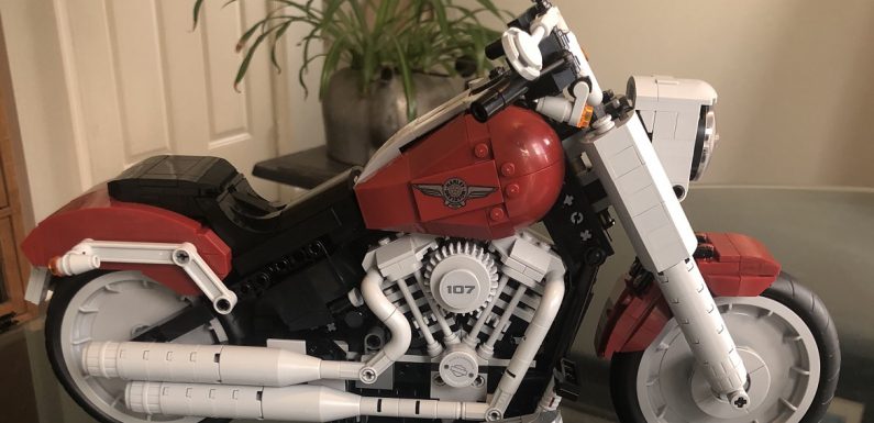 Lego Harley Davidson Fat Boy Build…