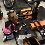 azalea-helping-in-garage