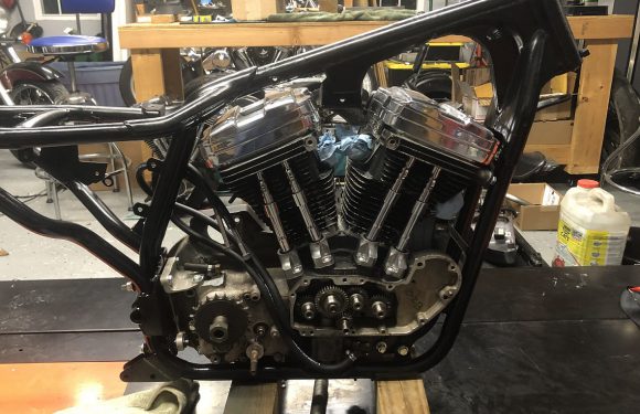 Engine meet frame…