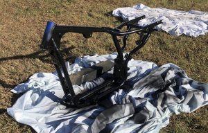 1988 Sportster Frame Painted