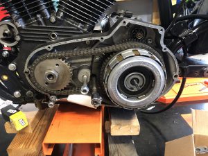 Sportster Primary - Chain and clutch.