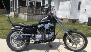 1988 Sportster Project - Off the lift, ready for a ride.