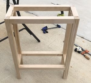 Plant Table - Assembling the Base