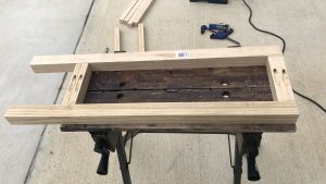 Plant Table - Assembling the Sides