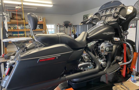 Getting the Street Glide Ready for Biketoberfest…