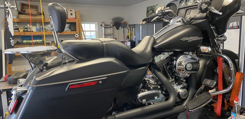 Getting the Street Glide Ready for Biketoberfest…