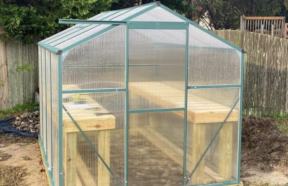 DIY Backyard Greenhouse Kit Build
