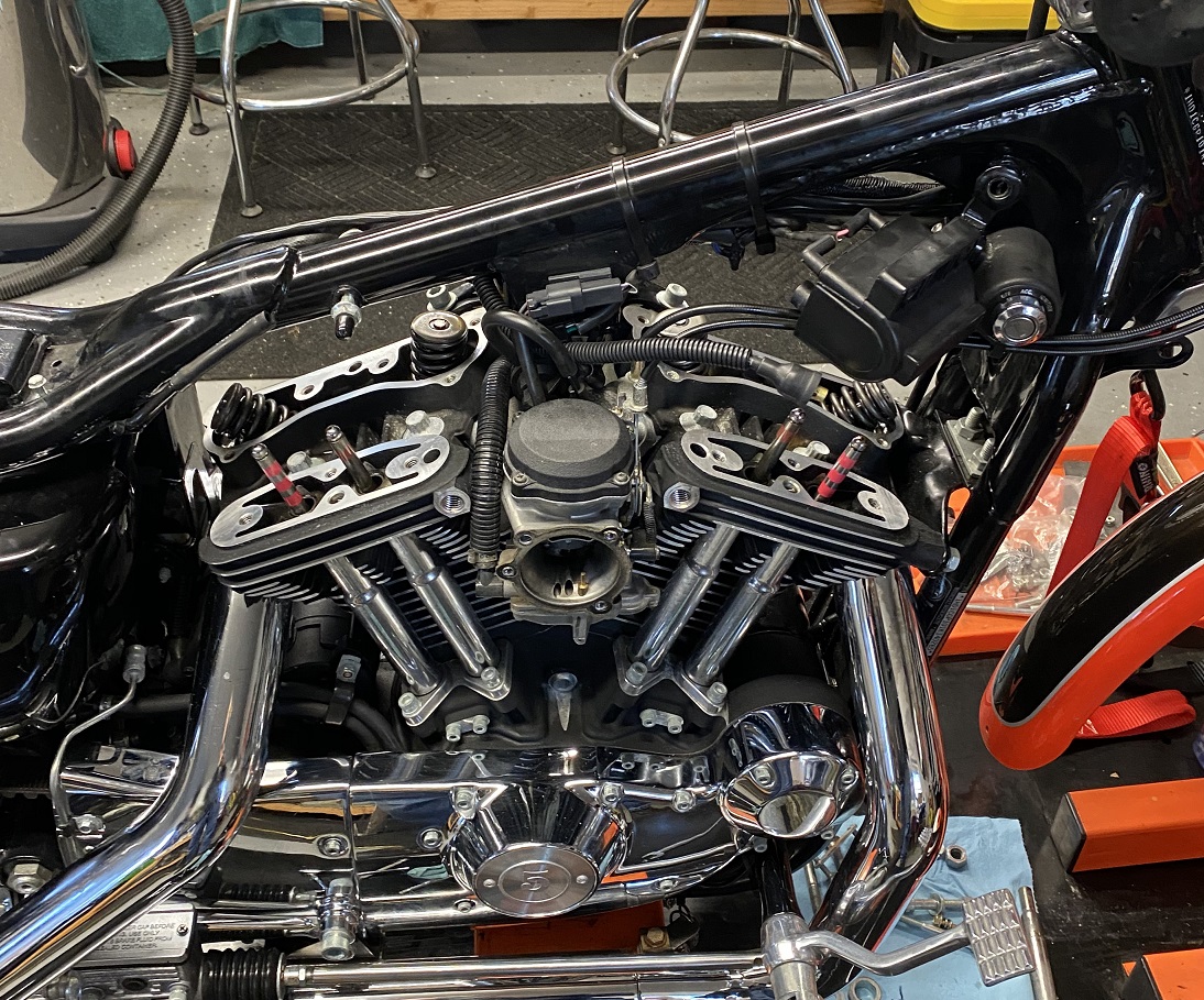 Harley oil leak rocker cover outlet