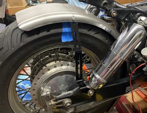 Bobber Cycles - Rear Fender Strut