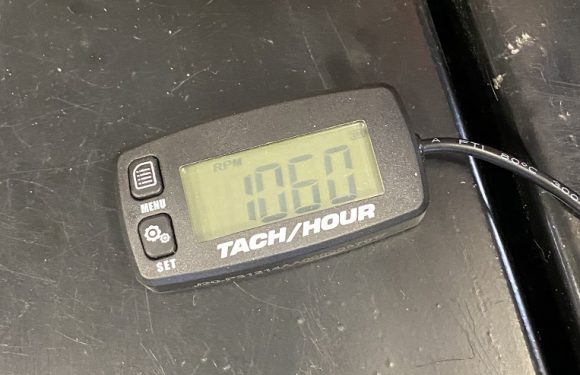 Measure RPM with an Inductive Tachometer