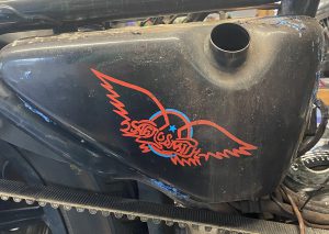 Aerosmith Oil Tank Painting