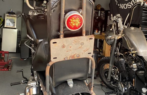 Garage Built Sissy Bar – Part II