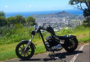 Picture of the 88 Sportster taken in Hawaii circa 2004