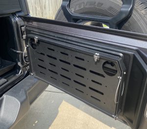 Rough Country Jeep Wrangler JL Tailgate Table Folded