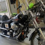 Grips and Floorboards on the Dyna Wide Glide