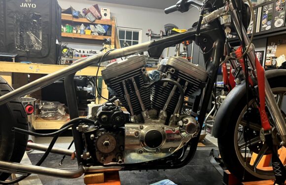 Sportster Hardtail Progress…